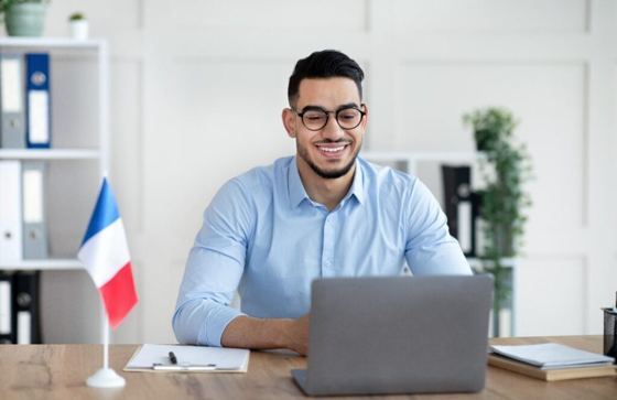 Elementary French learner working through A2 material